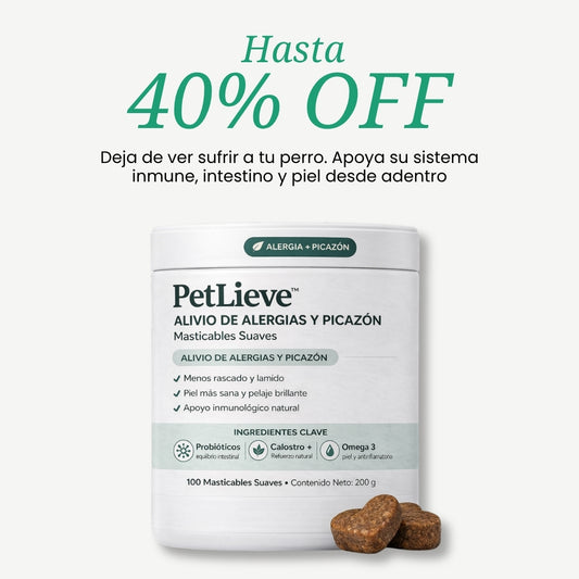 PetLieve™ Masticables para Perros con Alergia y Picazón